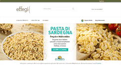 Desktop Screenshot of effegifood.com